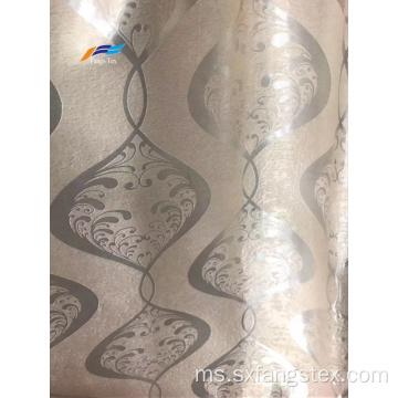 Tekstil Rumah 100% Polyester Woven Jacquard Curtain Fabric